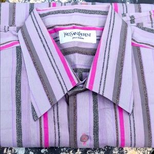 YSL Yves Saint Laurent Button Up Shirt.